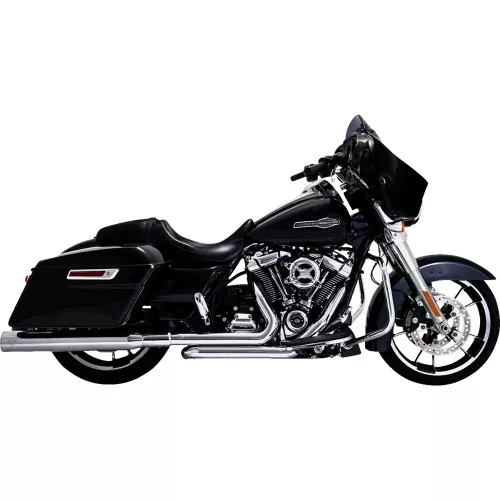 Vance & Hines Dresser Duals Header System for 2017-2023 Harley Touring - Chrome