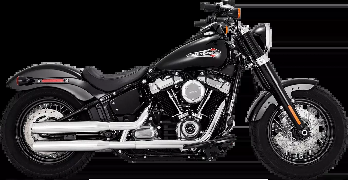 Vance & Hines Eliminator 300 Slip-On Mufflers with PCX Technology – Chrome (Part No. 16316)