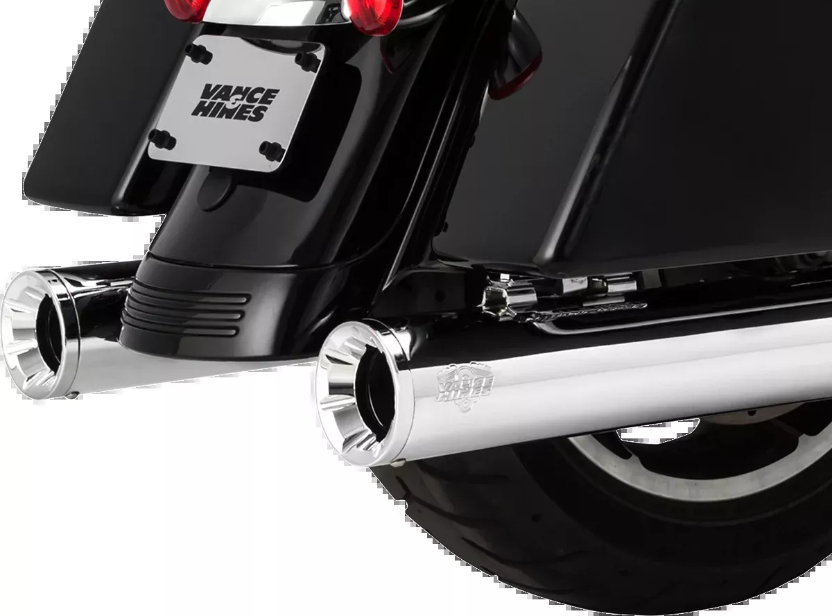Vance & Hines Eliminator 400 Slip on Mufflers 2017-2024 Harley Touring FLHX FLHR