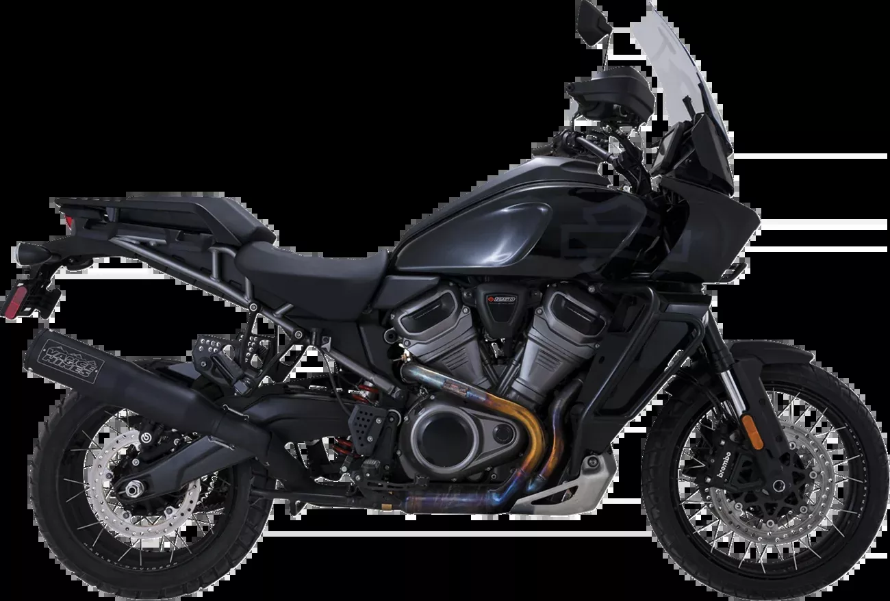 Vance & Hines Hi-Output Black Exhaust Muffler 2021-2026 Harley Pan America 1250