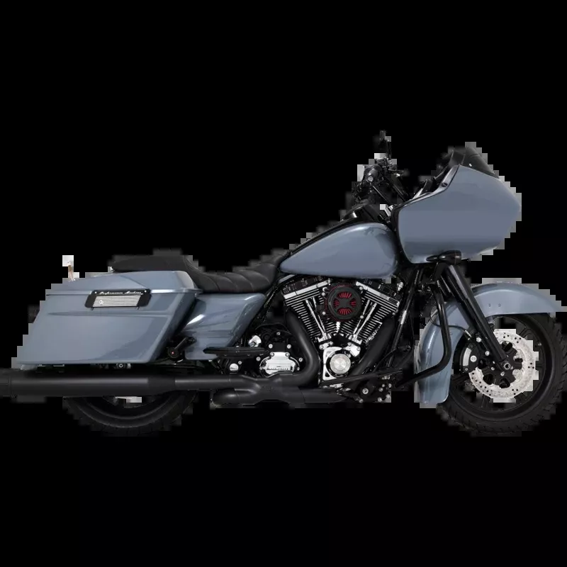 VANCE AND HINES POWER DUAL PCX HEADPIPES HARLEY BAGGERS 09-16