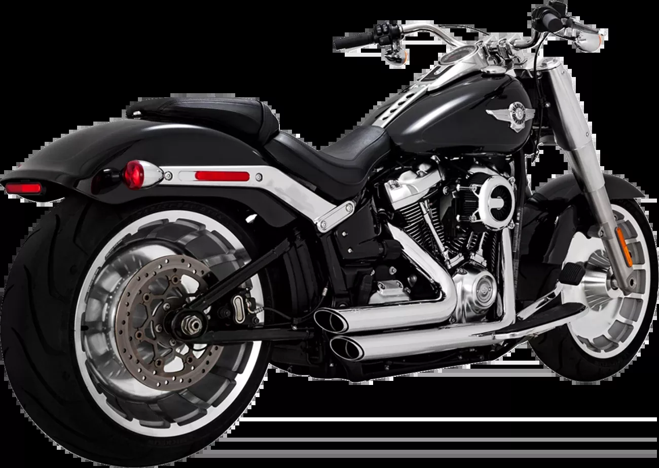 Vance & Hines Shortshots Staggered Exhaust System with PCX™ Technology – Chrome (Part #17335-22)