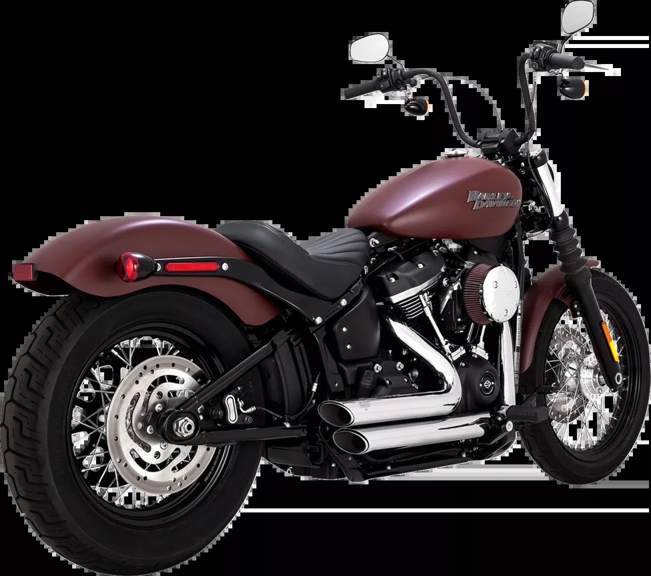 Vance & Hines Shortshots Staggered PCX™ Exhaust System – Chrome 17333-22