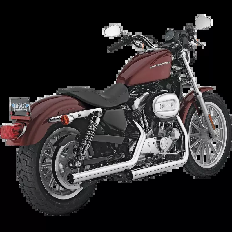 VANCE AND HINES STRAIGHTSHOTS SLIP ON MUFFLERS HARLEY SPORTSTER 04-13