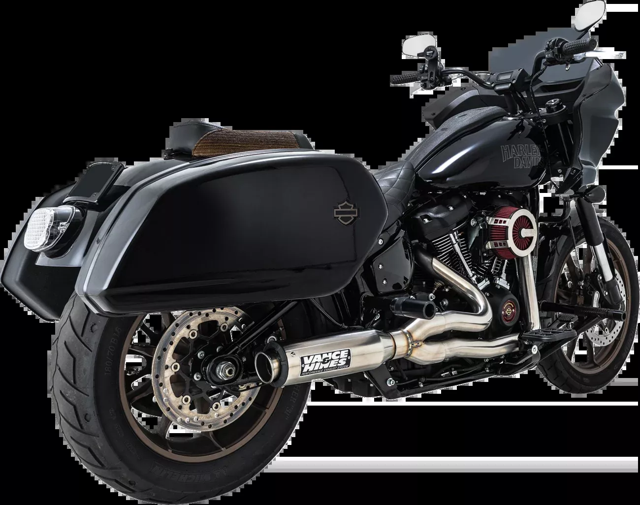 Vance & Hines Supersport 2-1 PCX Exhaust System for 2018-2024 Harley Softail M8