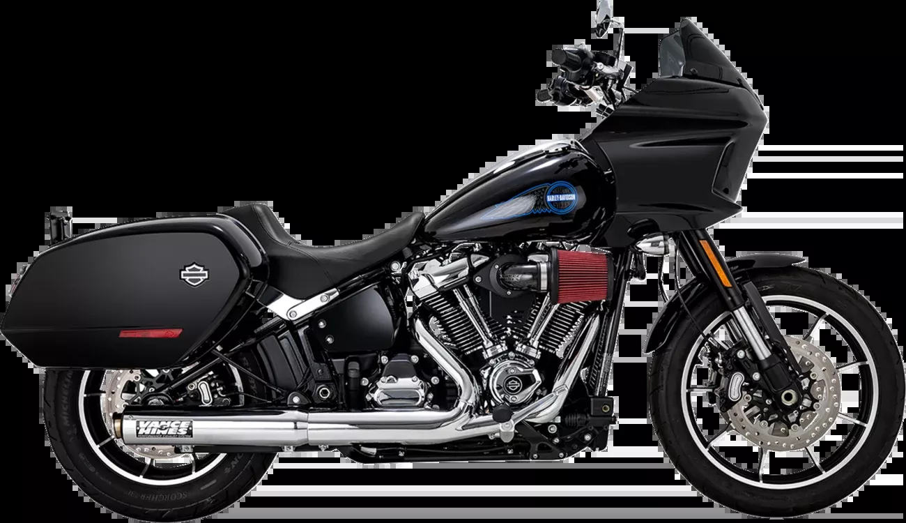 Vance & Hines Supersport Slip-On Muffler for Harley-Davidson M-Eight Softail – Chrome 16746