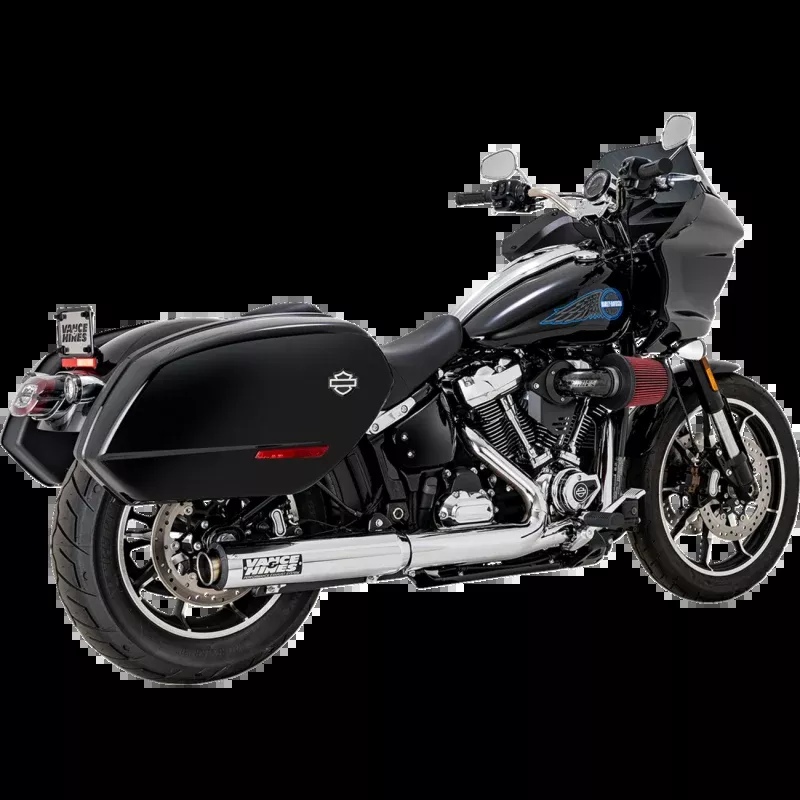VANCE AND HINES SUPERSPORT SLIP ON MUFFLER HARLEY SOFTAILS 25-26