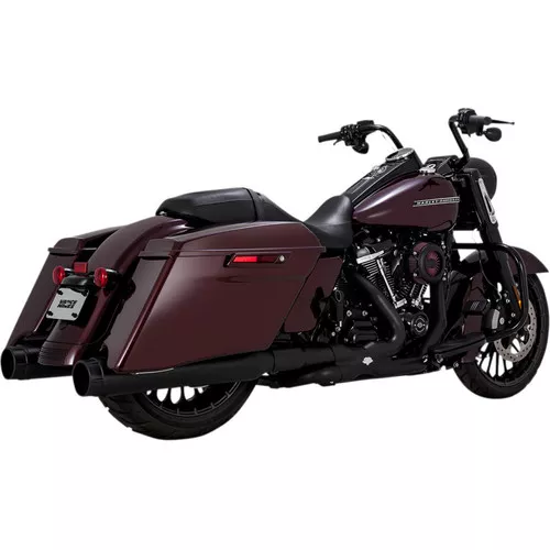 Vance & Hines Torquer 450 Slip-On Mufflers for 2017-2022 Harley Touring - Black