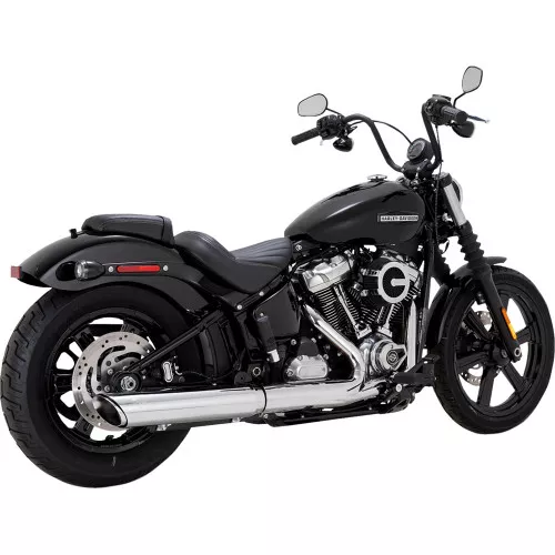 Vance & Hines Twin Slash Slip-On Muffler for 2025-2026 Harley Softail