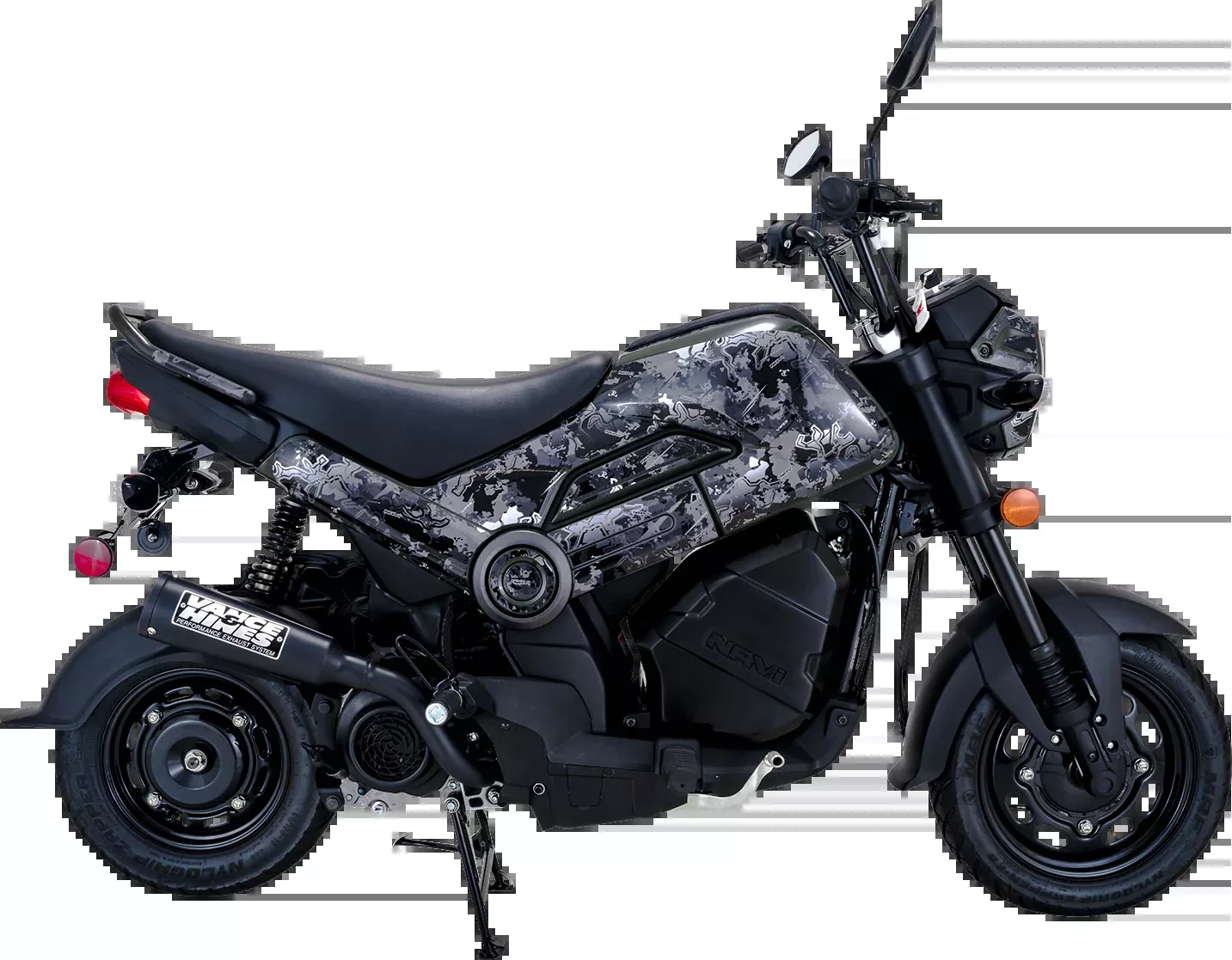 Vance & Hines Upsweep Exhaust System – Black 48241