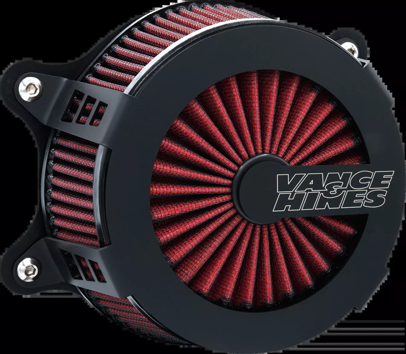 Vance & Hines VO2 Cage Fighter Air Intake Kit - Black Ceramic Part 41106