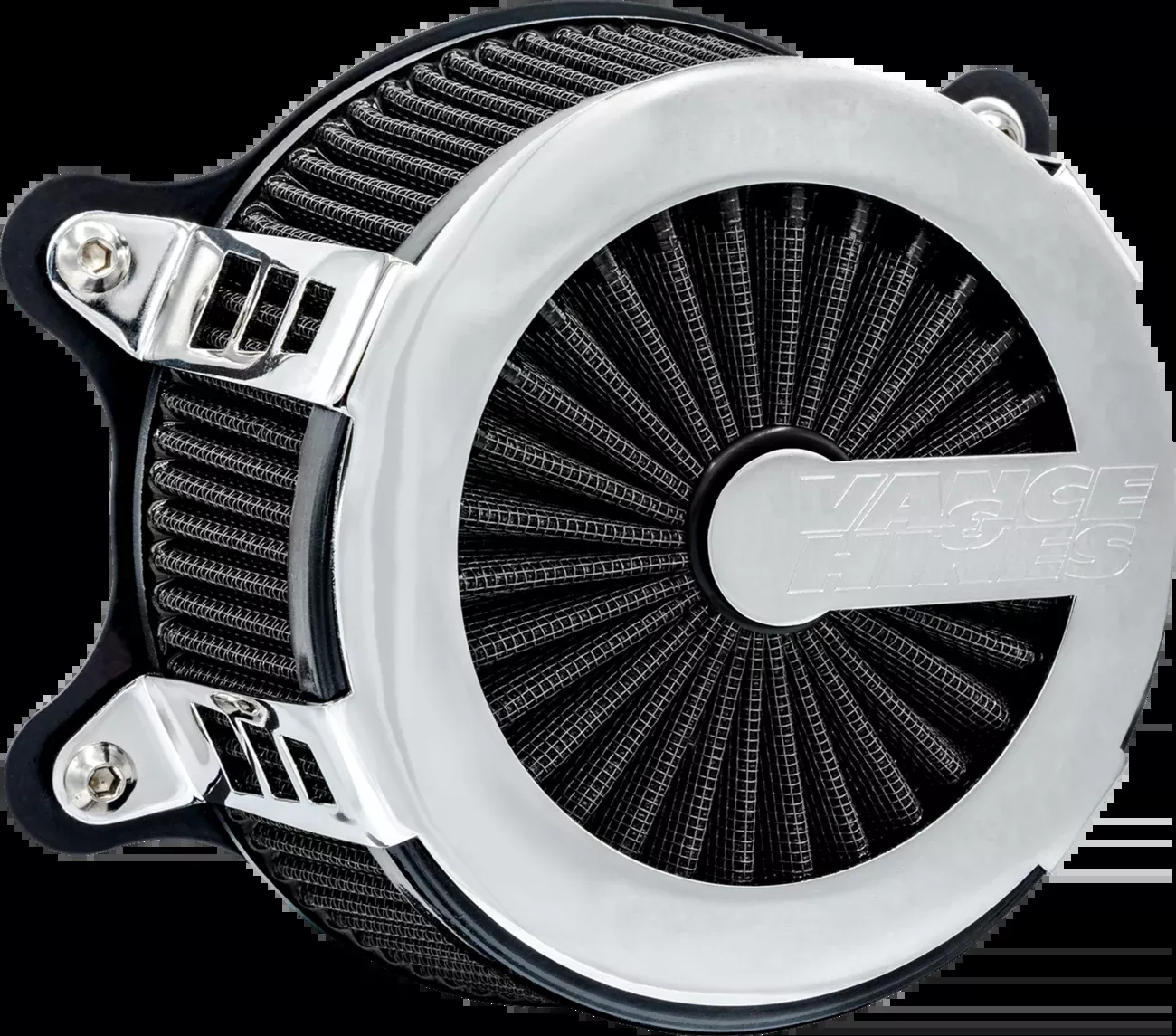 Vance & Hines VO2 Cage Fighter Air Intake Kit - Chrome (Part 71105)