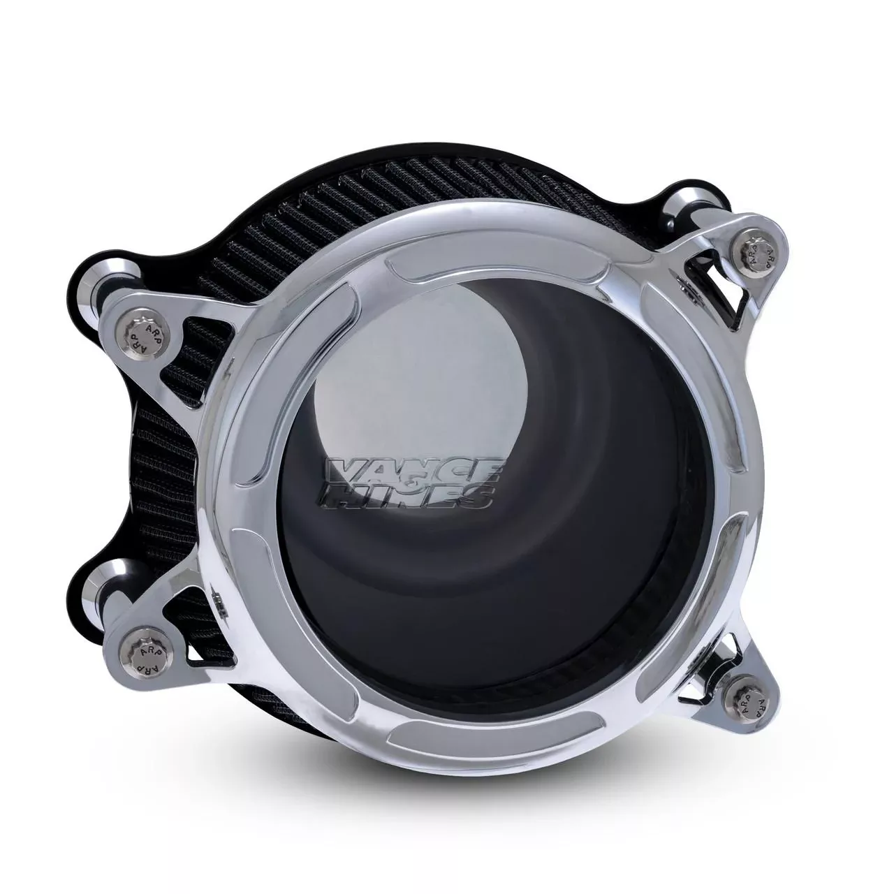 Vance & Hines VO2 Insight Air Cleaner Kit for '17-23 Harley Davidson Touring, Tri Glide and '18-23 Softail - Wrinkle Black (Not for '23-24 CVO FLHX, FLTR) (Not for '23-'24 CVO Models or '24 FLHX/FLTR)
