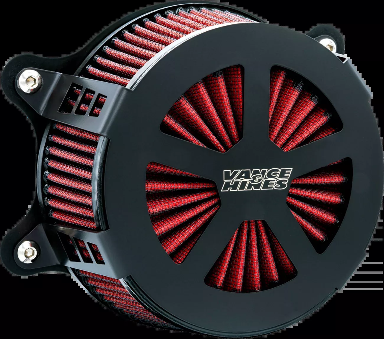 Vance & Hines VO2 Radiant V Air Intake Kit - Black Ceramic (Part 41103)