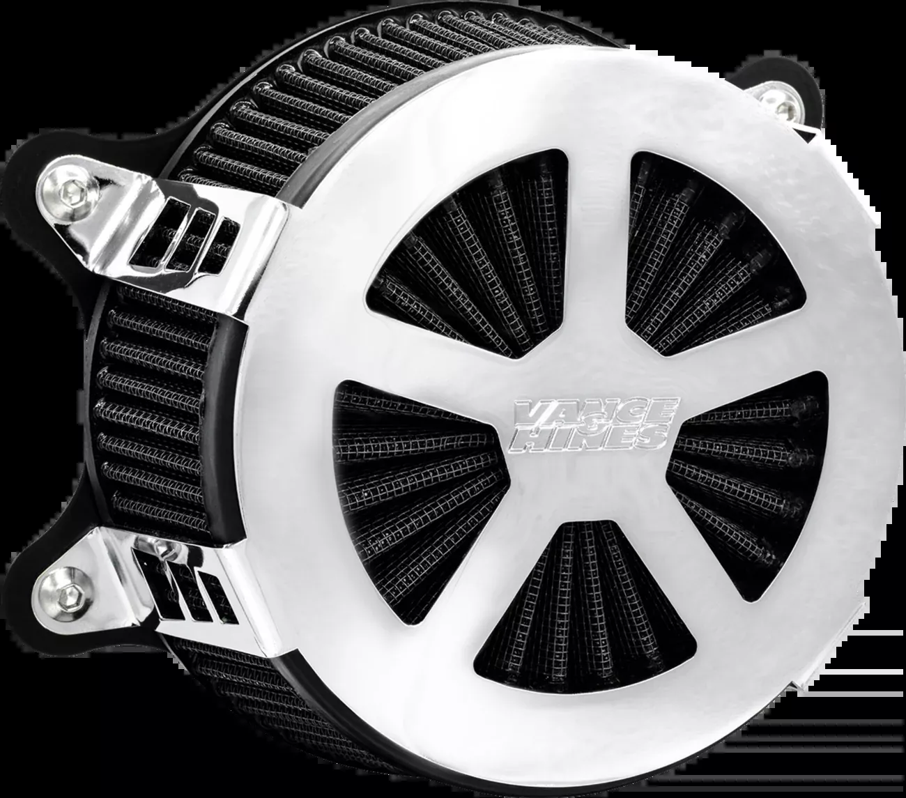 Vance & Hines VO2 Radiant V Air Intake Kit - Chrome (Part No. 71103)