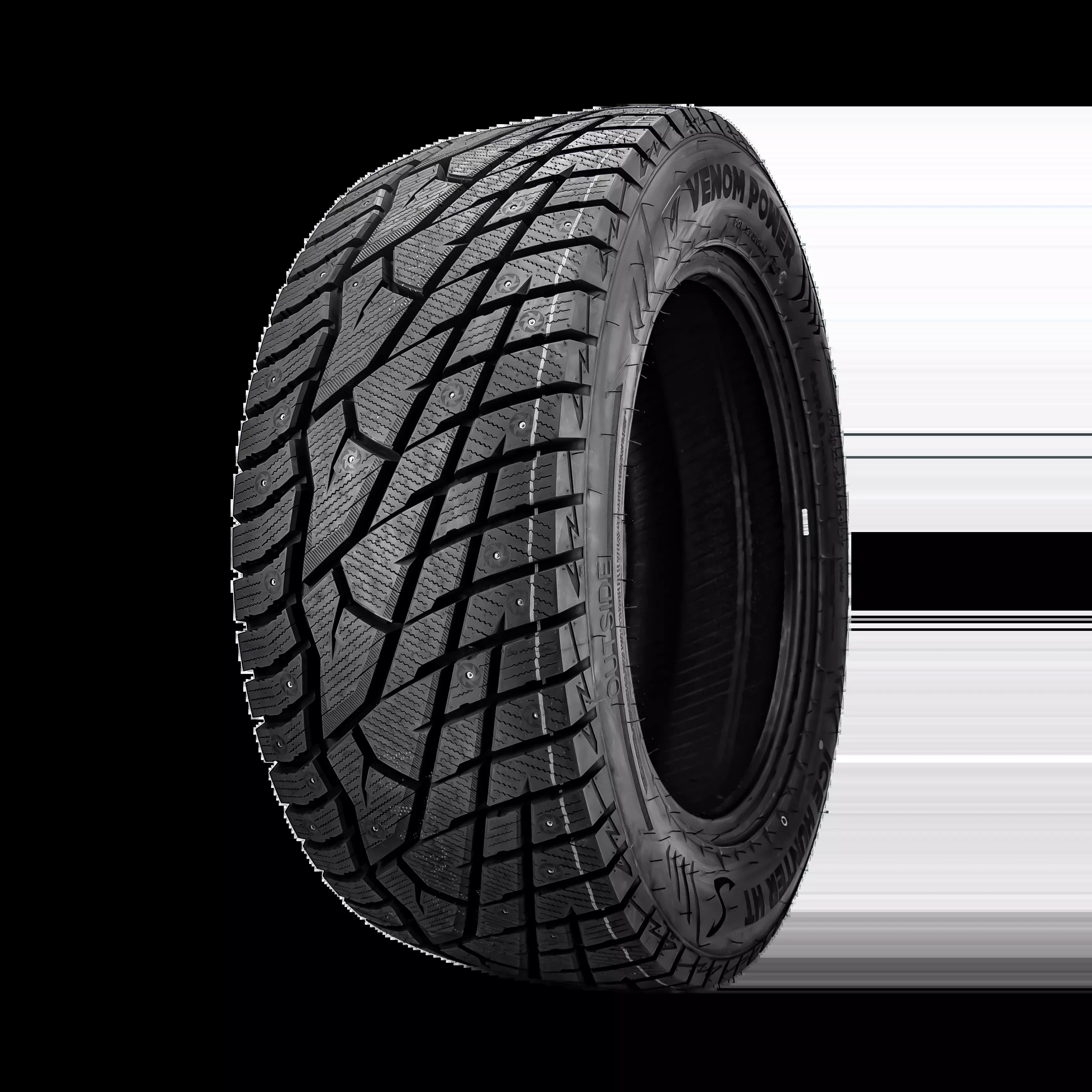 VENOM ICE HUNTER WINTER TIRES 265/50-20 STUDABLE