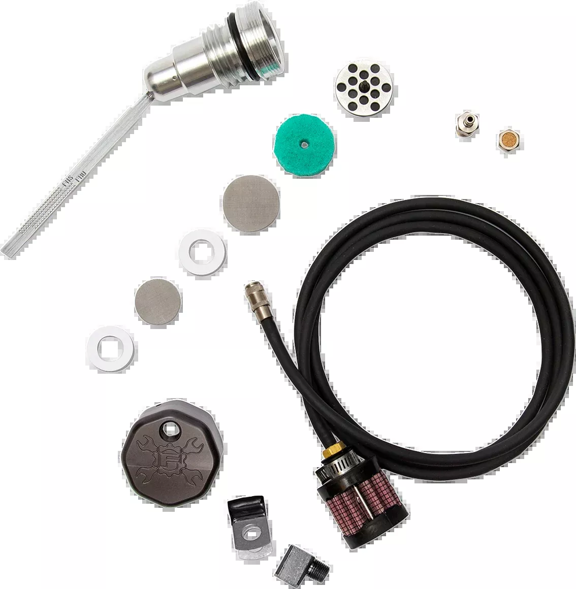 Vented Dipstick - Black - Dyna