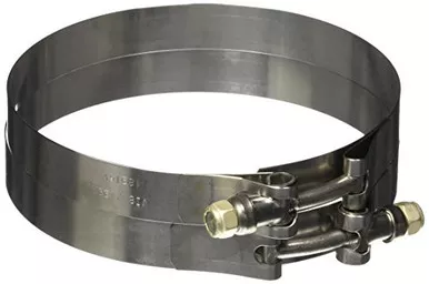 Vibrant 2799 Stainless Steel T-Bolt Clamps Pack of 2 Clamp Range 5.30"-5.60"