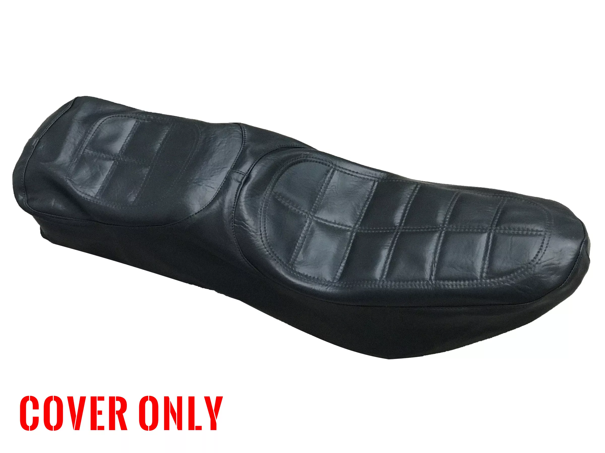 Vinyl Seat Cover (Black) For Harley-Davidson Sportsters (1970s-80s)