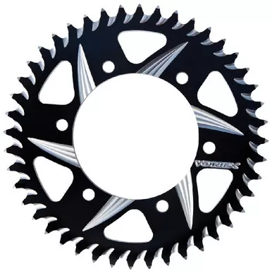 Vortex Cat5 Rear Aluminum Sprocket Black 45T - 840ZK-45