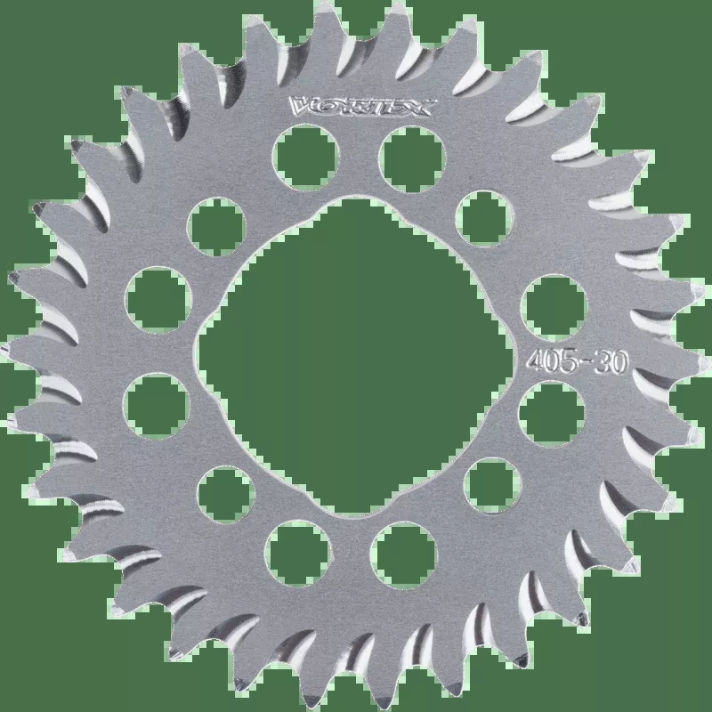 Vortex Sprocket Alum Rear 420-30 Tooth Slvr