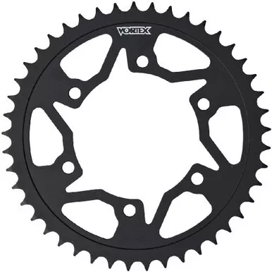 Vortex Steel Rear Sprocket Black 42T - 438S-42