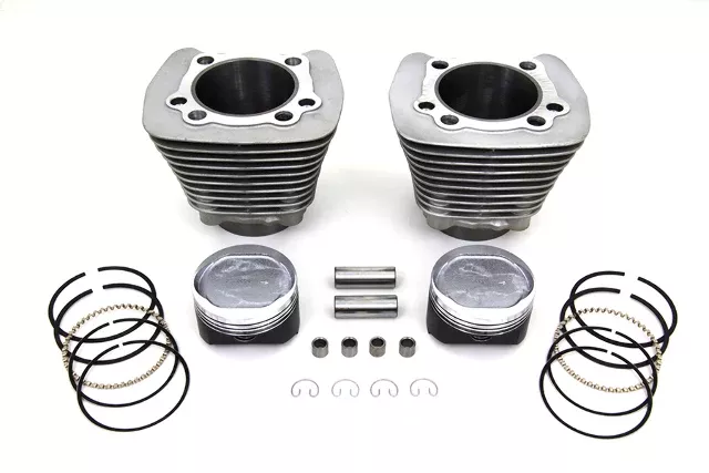 Vtwin 1200cc Cylinder & Piston Conversion Kit Silver 1986-2003 Harley Sportster