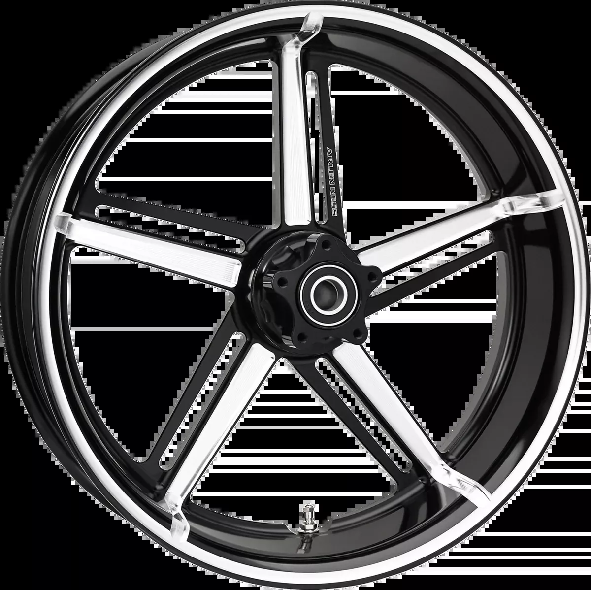 Wheel - Factory 24 - Front/Rear - Black/Contrast Cut - 19x3.25
