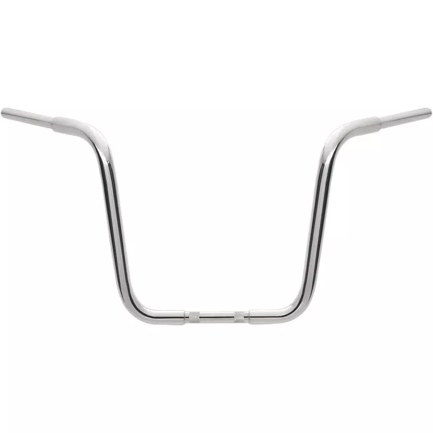 Wild 1 One Chubby 1 1/4″ Chrome 14″ Ape Hanger Bars Handlebars Harley FLHR