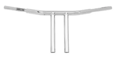 Wild 1 WO563 Chrome 10" Chopper T-Bar Handlebar 1-1/4"