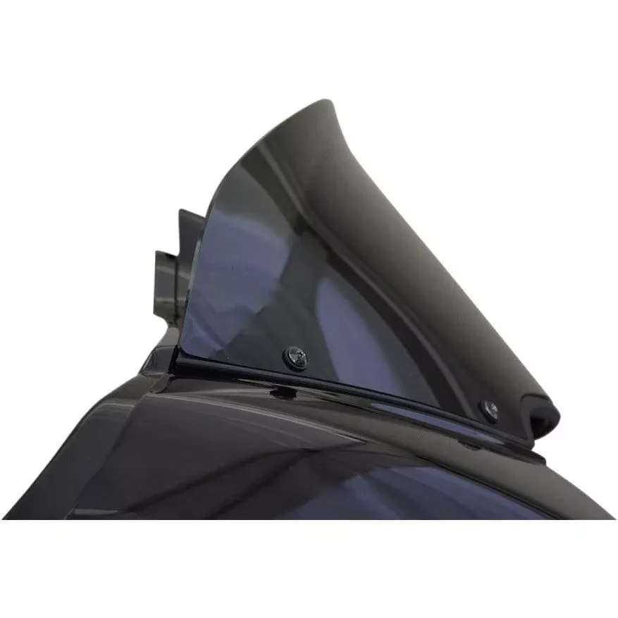 Wind Vest 9″ Dark Smoke Flip Design Windshield for Harley Road Glide FLTRX 15-23