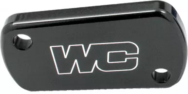 Works Rear Brake Cover (Black) - 21-715