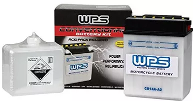 Wps Battery W/Acid 6N2-2A Unv - 6N2-2A UNV