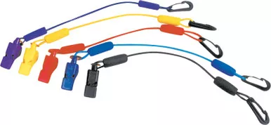 Wps Floating Whistle W/Lanyard (Re D) – LVW-17 RED
