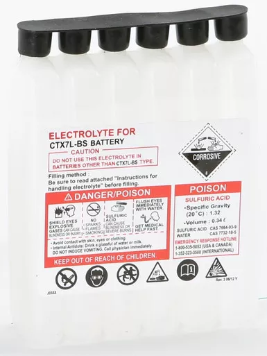 Wps Sealed Battery Electrolyte Pac K 340Cc – 340CC CTX