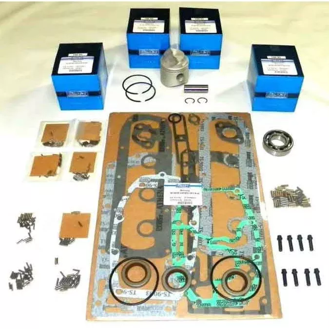 WSM Powerhead Rebuild Kit For Mercury / Mariner 20 – 50 Hp Cross Flow 72-97 .010 Over
