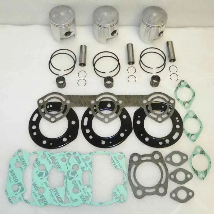 WSM Top End Rebuild Kit For Polaris 650 SL 92-95 1mm Over 010-831-14