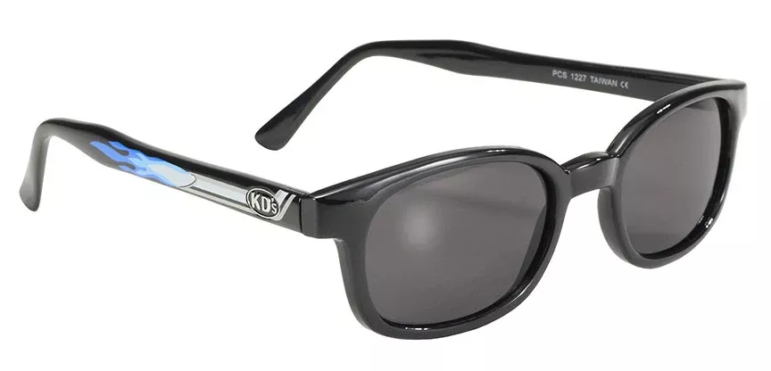 X-KD’s 1 Pair Exhaust Pipe Smoke Lens Old School Biker Sunglasses 1227