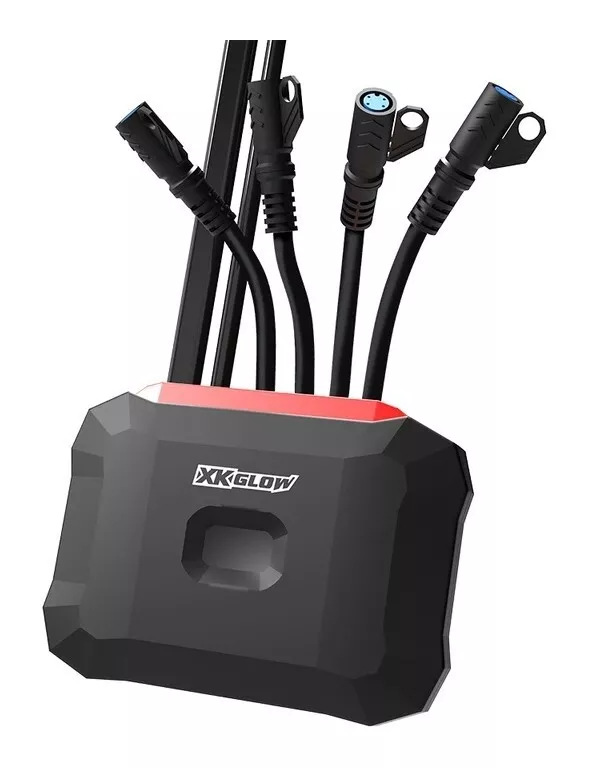 XKGLOW XKMax 4-Channel Light Controller + 5A Switch Harness Add-On Kit