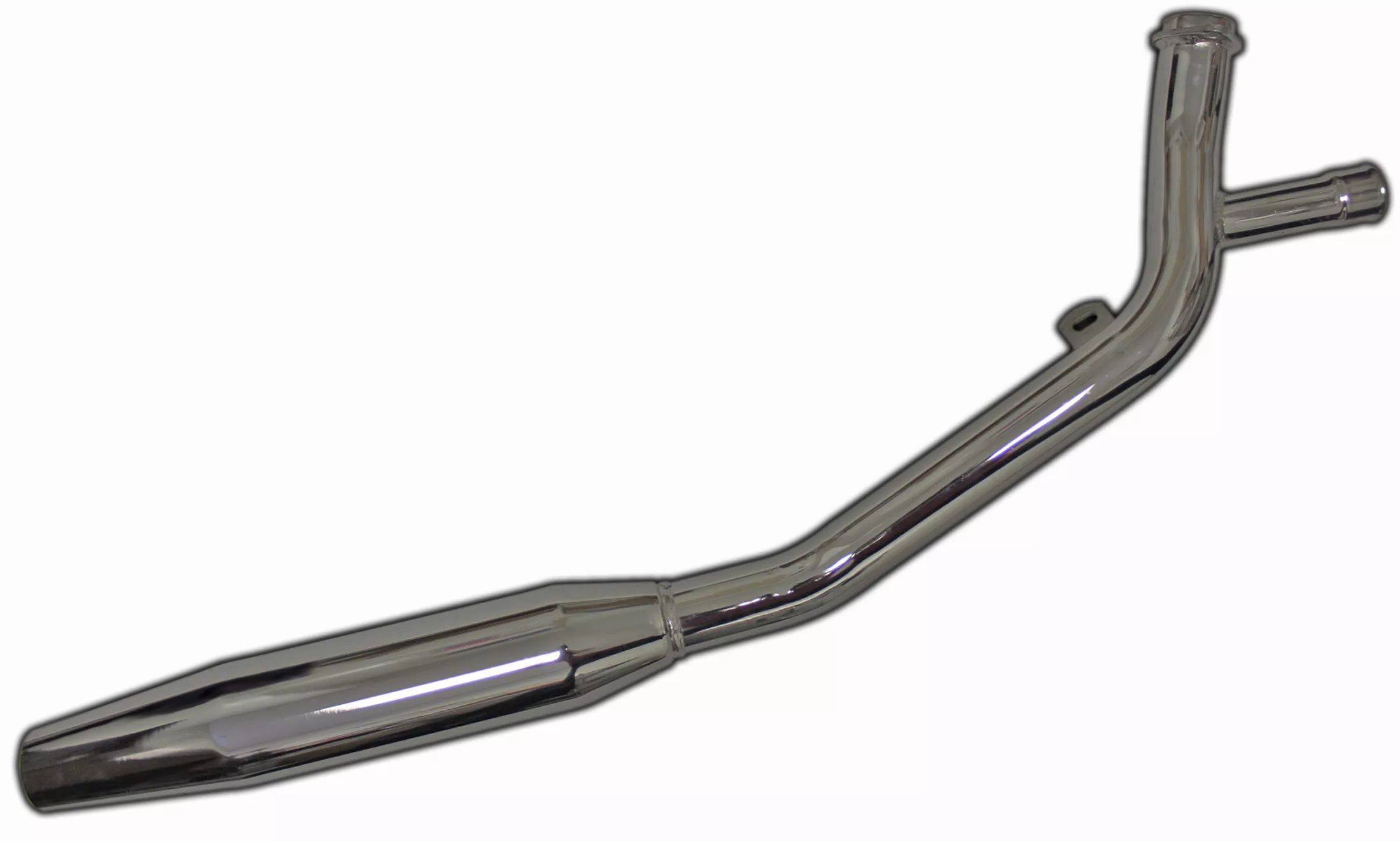 “Y” Motorcycle Exhaust Pipe Chrome | Length: 32″