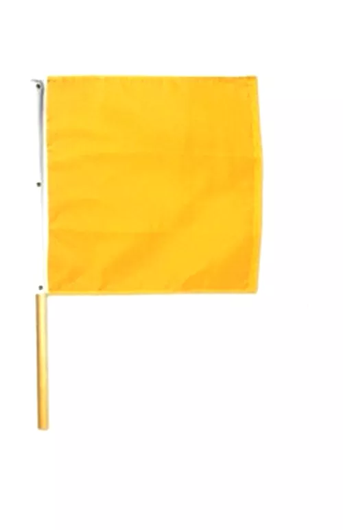 Yellow / Caution Racing Flag