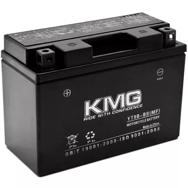 YT9B-BS Sealed Maintenance Free Battery 12V Powersport Motorcycle Scooter ATV