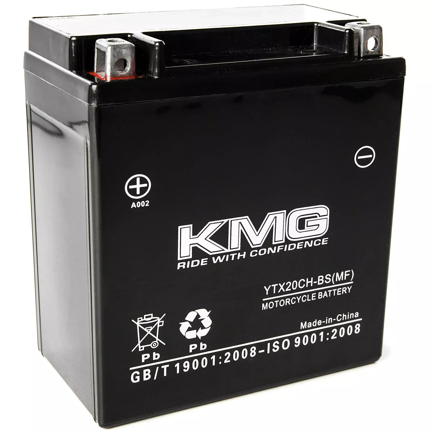 YTX20CH-BS Sealed Maintenance Free Battery 12V 18AH KMG Motorcycle Scooter ATV