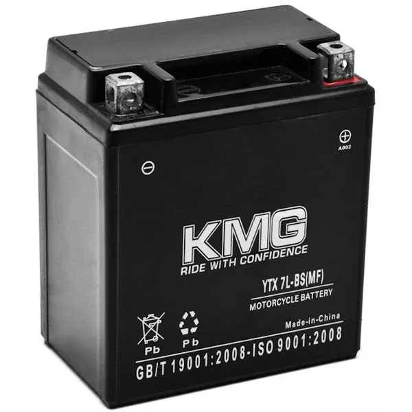 YTX7L-BS Sealed Maintenance Free Battery 12V SMF Powersport Motorcycles Scooters ATVs