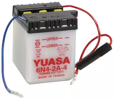 Yuasa YUAM2644A 6N4-2A-4 Battery, Multi-Colored