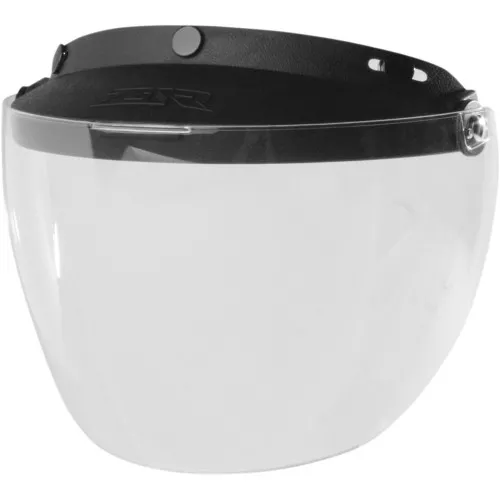 Z1R 3-Snap Flip Up Face Shield – Clear