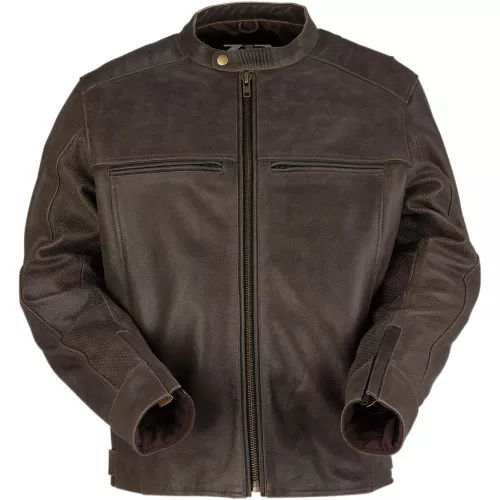 Z1R Indiana Leather Jacket – Brown