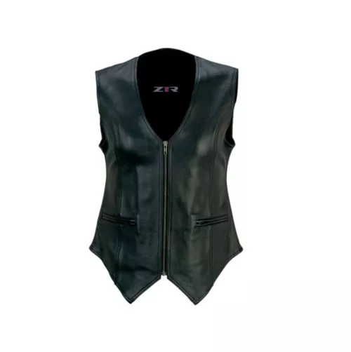 Z1R Scorch Womens Leather Vest