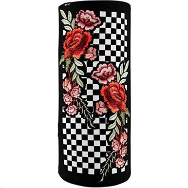 Zan Headgear ZHTL421 SportFlex Motley Tube Floral, Black