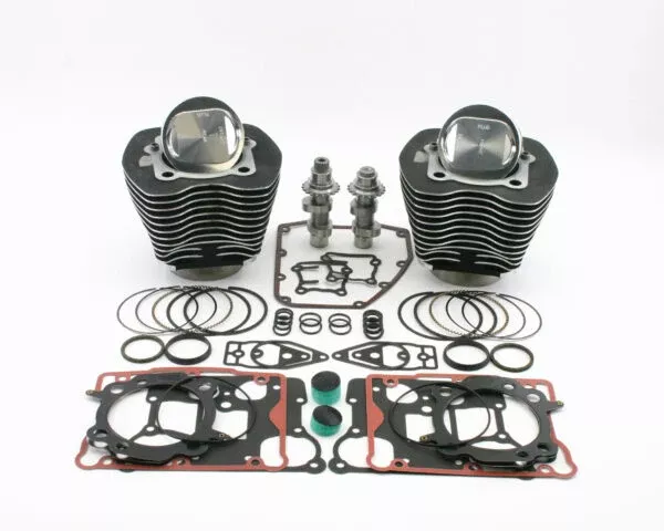 ZIPPERS PERFORMANCE TWIN CAM SLEEPER 103″ KITS HARLEY MODELS 07-17